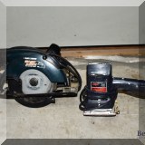 T03. Circular saw and sander. 